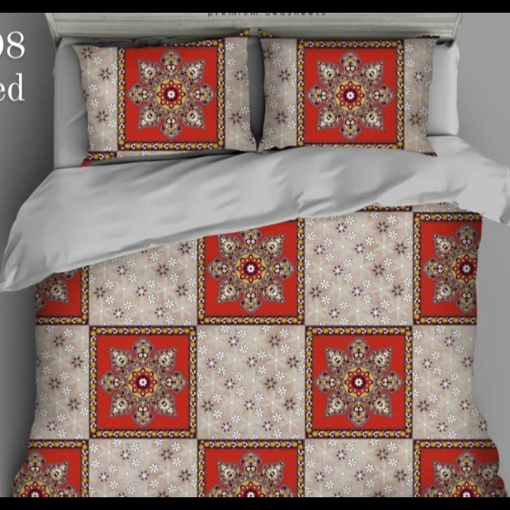 ESPANIA PRINTED COTTON BEDSHEET
