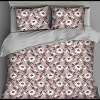 White Pearl Printed Bedsheet - Density: 90*100 Gram Per Millilitre (g/ml)