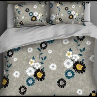 WHITE PEARL PRINTED BEDSHEET