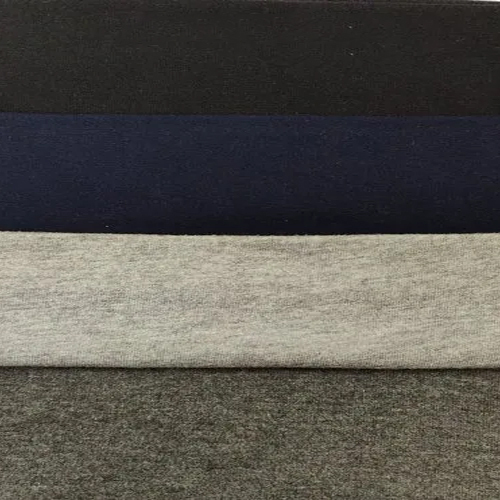 Sinker Melange Polycotton Fabric