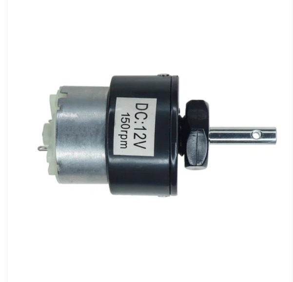 Gear Motor 12V 150RPM Centre Shaft DC Geared Motor Heavy Duty Motor for Robotics