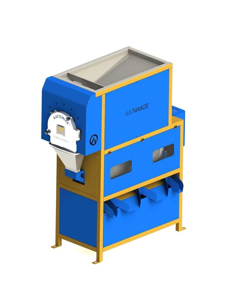 High-Capacity 10HP Daliya Grinder with Blower & Grader