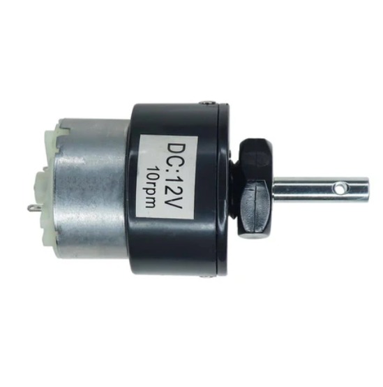 DC Gear Motor 12V 10RPM Precise Centre Shaft DC Gear Motor High-Performance Gear Motor for Precision Applications