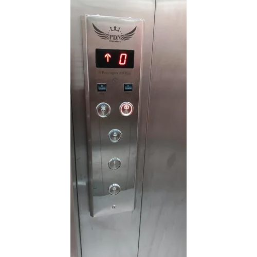 Single Phase Residential Passenger Elevator - Material: Stainless Steel
