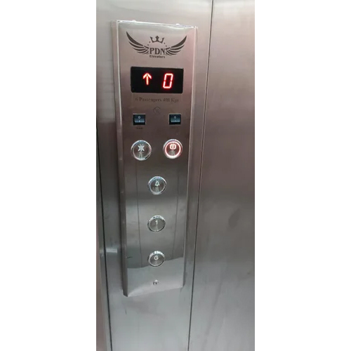 Stainless Steel Hotel Elevator - Load Capacity: 680  Kilograms (Kg)