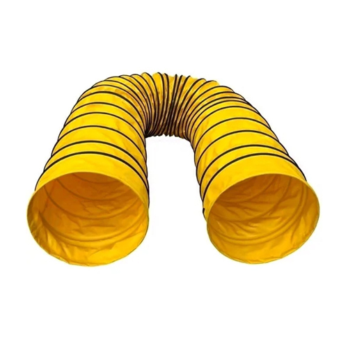 Yellow Ventilation Duct Hose Pipe