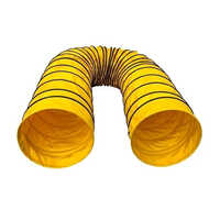 Yellow Ventilation Duct Hose Pipe - Diameter: 6 Inch (in)