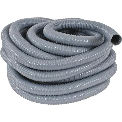 Grey Duct Pvc Hose Pipe - Length: 30  Meter (M)
