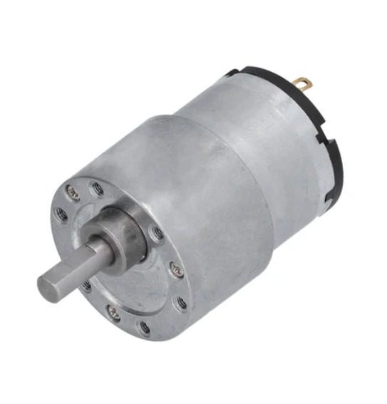  Side Shaft DC Geared Motor 10 RPM High Torque DC Geared Motor For Robotics