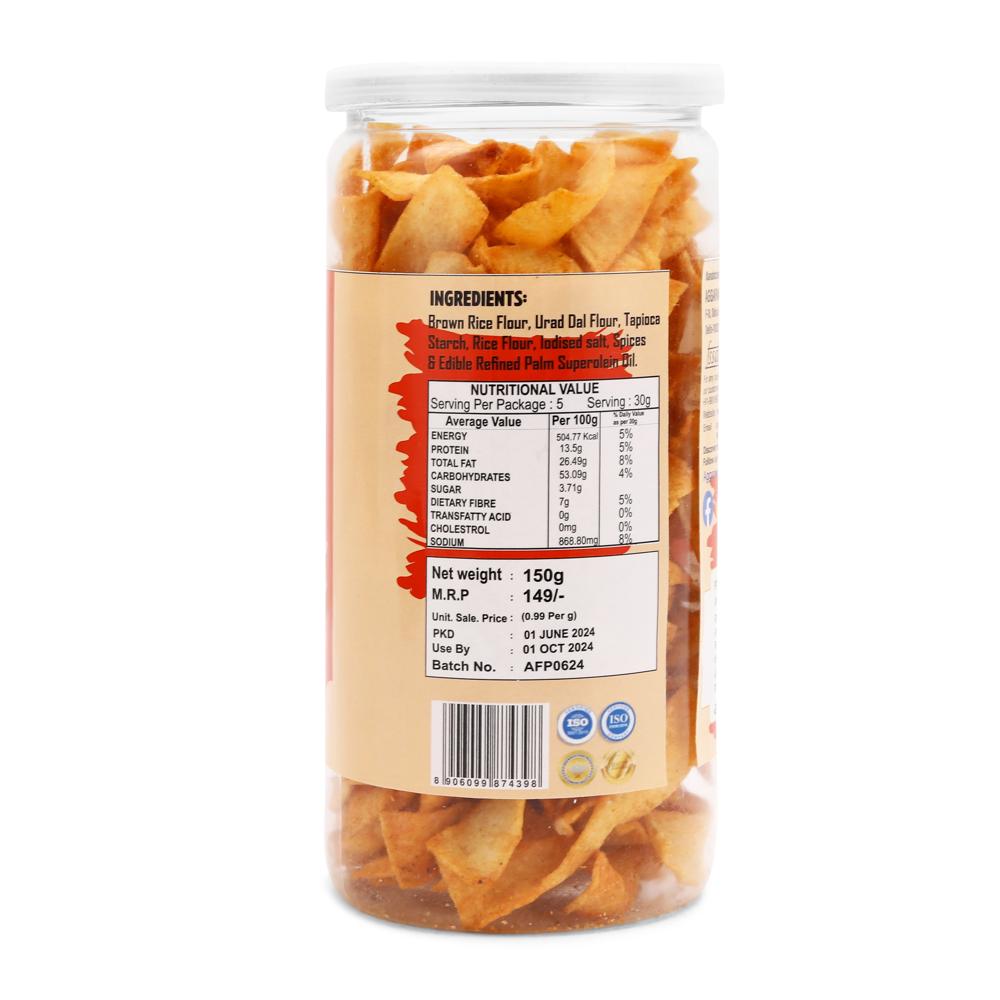 Brown Rice Chips - Shelf Life: 6 Months