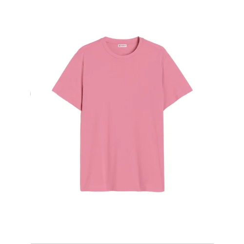 Plain Cotton Pink T Shirt - Design: Standard