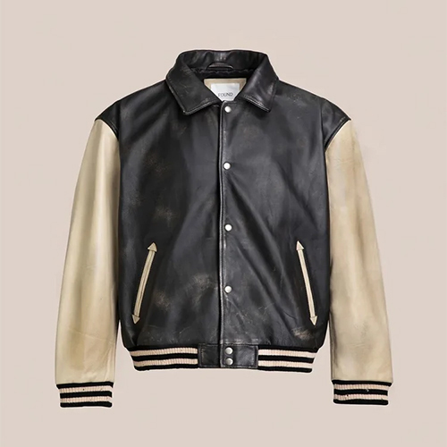 Customized College Leather Varsity Jacket