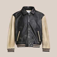 Customized College Leather Varsity Jacket - Age Group: Adult Unisex