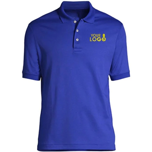 Logo Printed Custom Corporate Collar Neck T Shirt