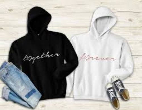 Customized Couple Hoodies - Color: All Colors