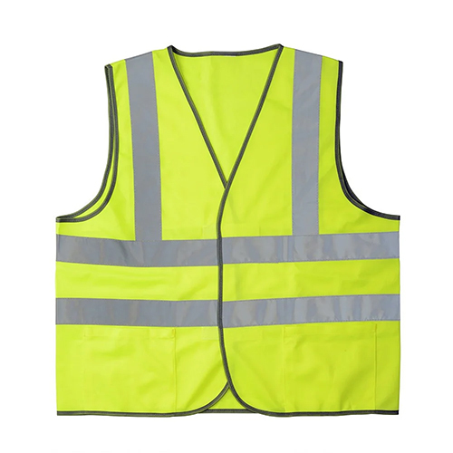 Reflective Safety Vest - Color: Yellow