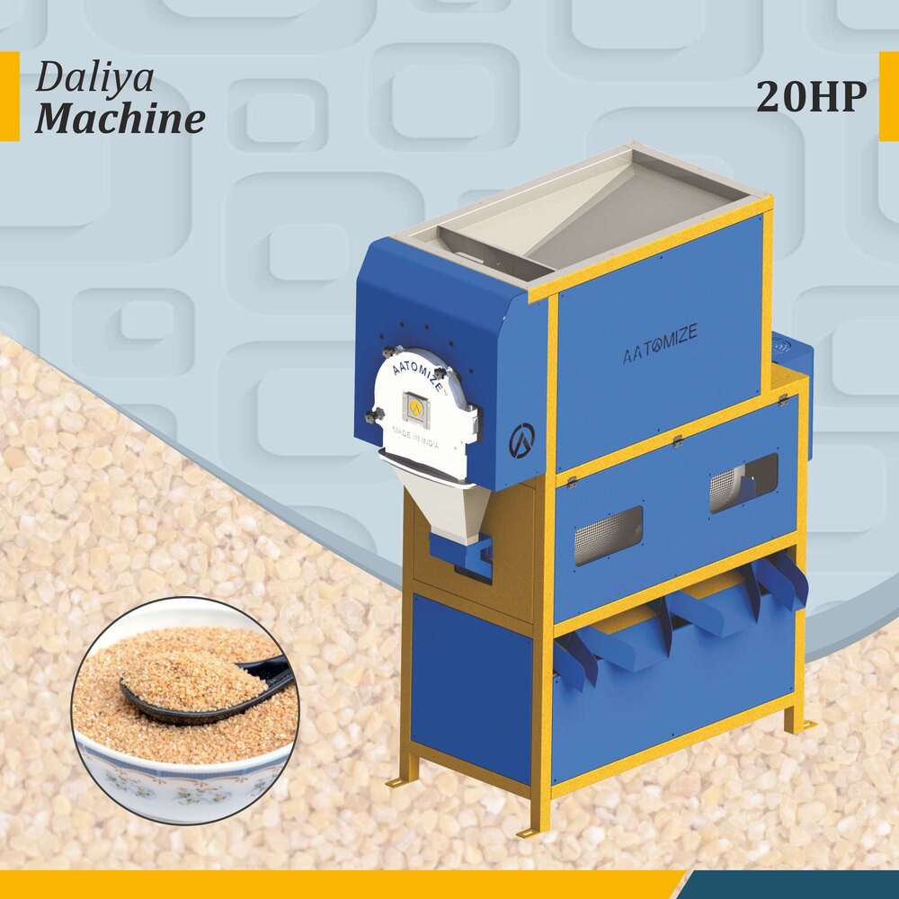 Heavy Duty 20HP Daliya Maker with Single Chamber