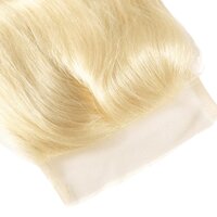 613 Blonde Natural Light blonde lace closure Hair