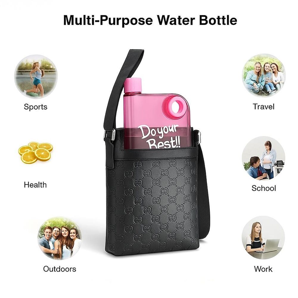 Notebook Slim Bottle - Capacity: 380 Milliliter (Ml)