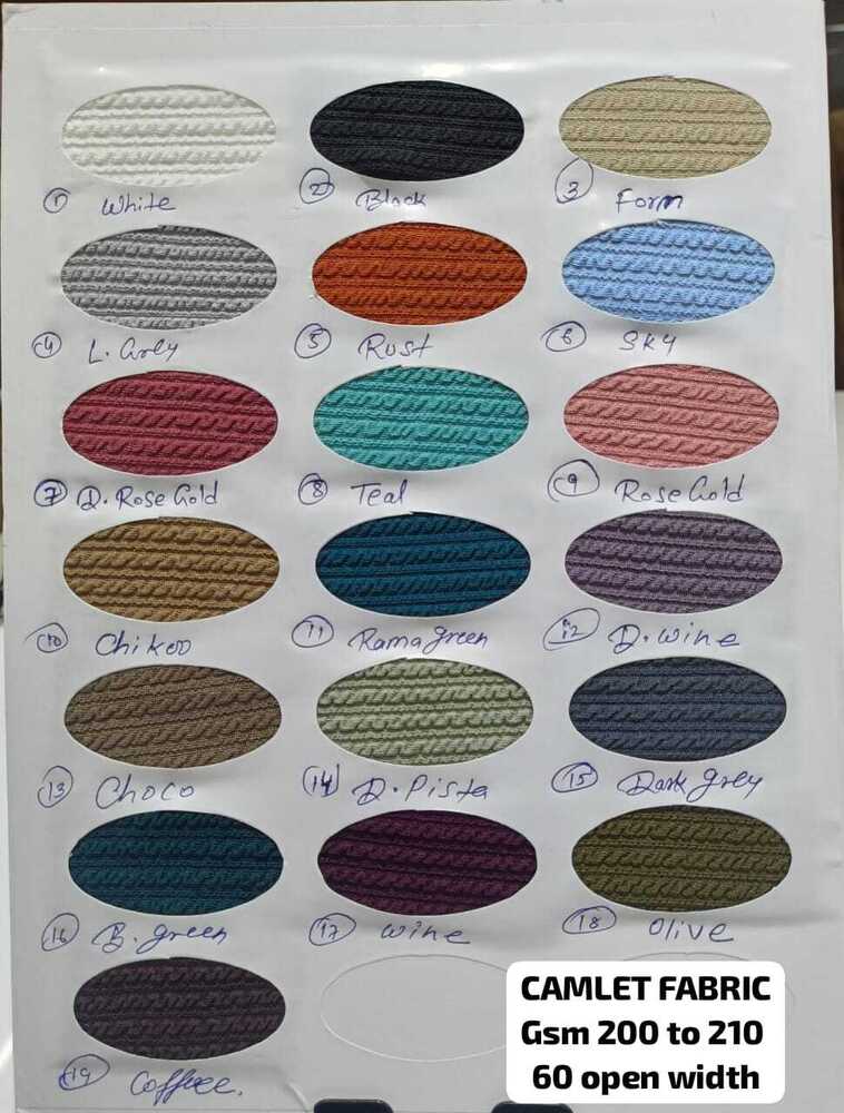 Frill Lycra Fabric (Camlet Knit)