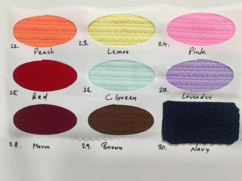 Frill Lycra Fabric (Camlet Knit)