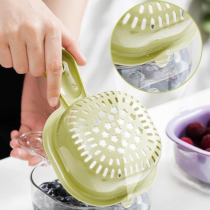 2 in 1 Fruit Basket with Strainer for Vegetable Fruit