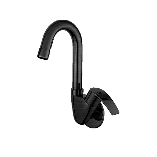 Sink Mixer Faucet With Sprayer - Color: Black
