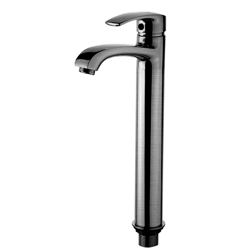 Single-Lever Vessel Bathroom Faucet - Color: Black
