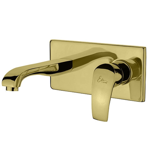 Gold Mount Basin Mixer Faucet - Color: Golden