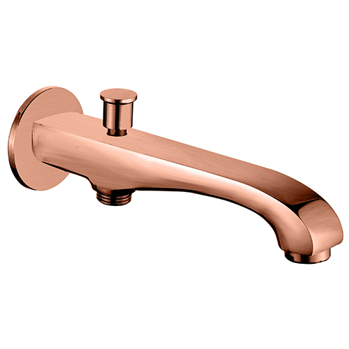 Wall Spout With Tip-Ton For Hand Shower With Wall Flange
