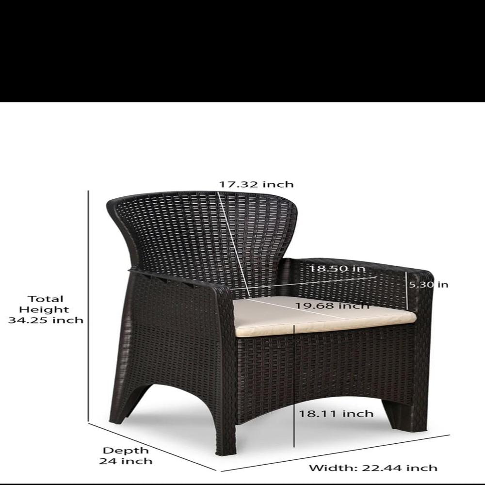 Nilkamal Breeze 2 Chairs - Assembly: No Assembly Required