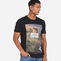 Short Sleeves Graphic Printed T-Shirt For Mens