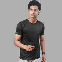 Plain Polyester T Shirt For Mens