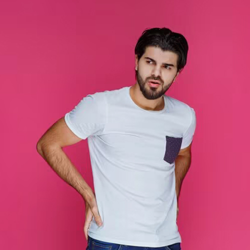 Half Sleeves Cotton Pocket T-Shirt For Mens
