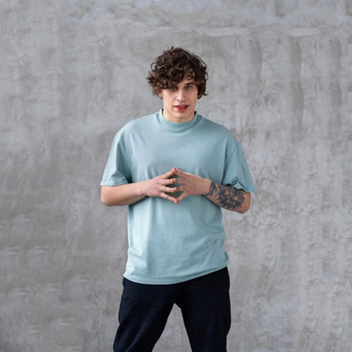 Half Sleeves Crew Neck T-Shirt For Mens