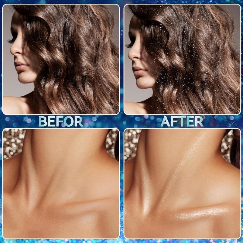 Professional Glitter Hair Spray