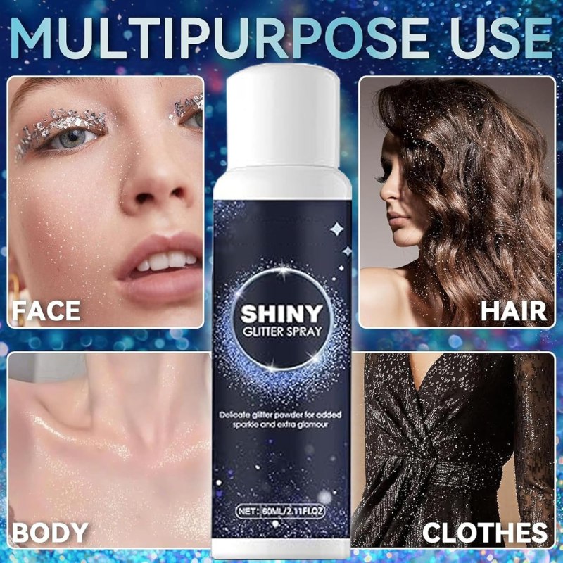 Professional Glitter Hair Spray
