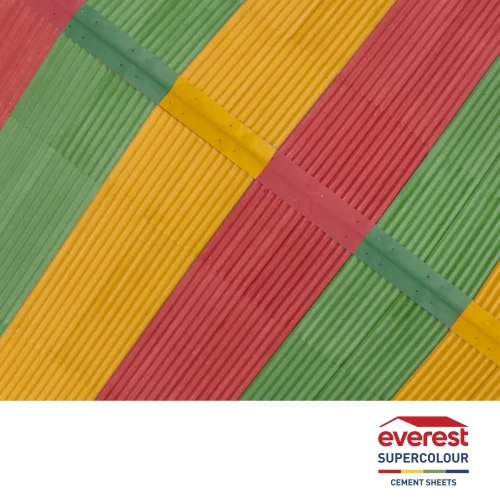 Everest Super Color Fiber Cement Roofing Sheet