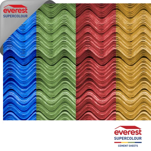 Everest Super Color 3.60 m Fiber Cement Roofing Sheet