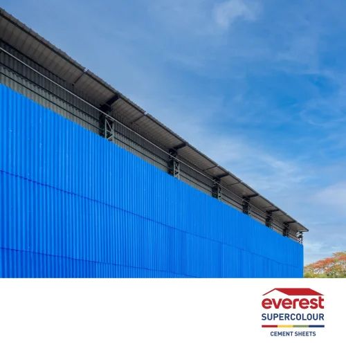 6Mm Everest Blue Colour Coated Sheets - Shape: Rectangle