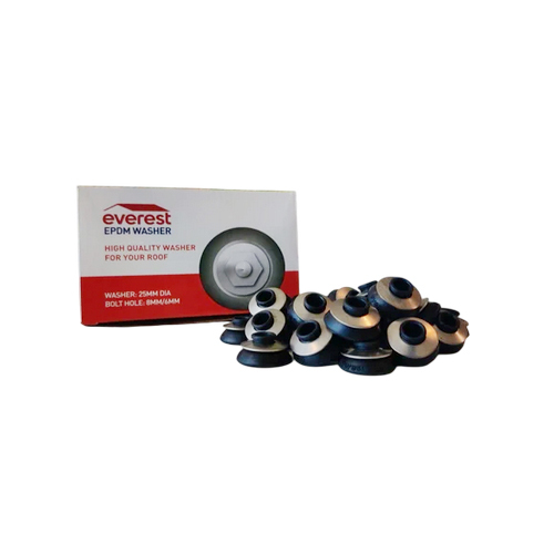8 Mm Everest Epdm Rubber Washer - Color: Black