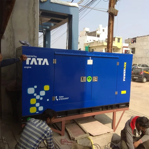 82.5Kva Tata Diesel Silent Generator - Color: Blue