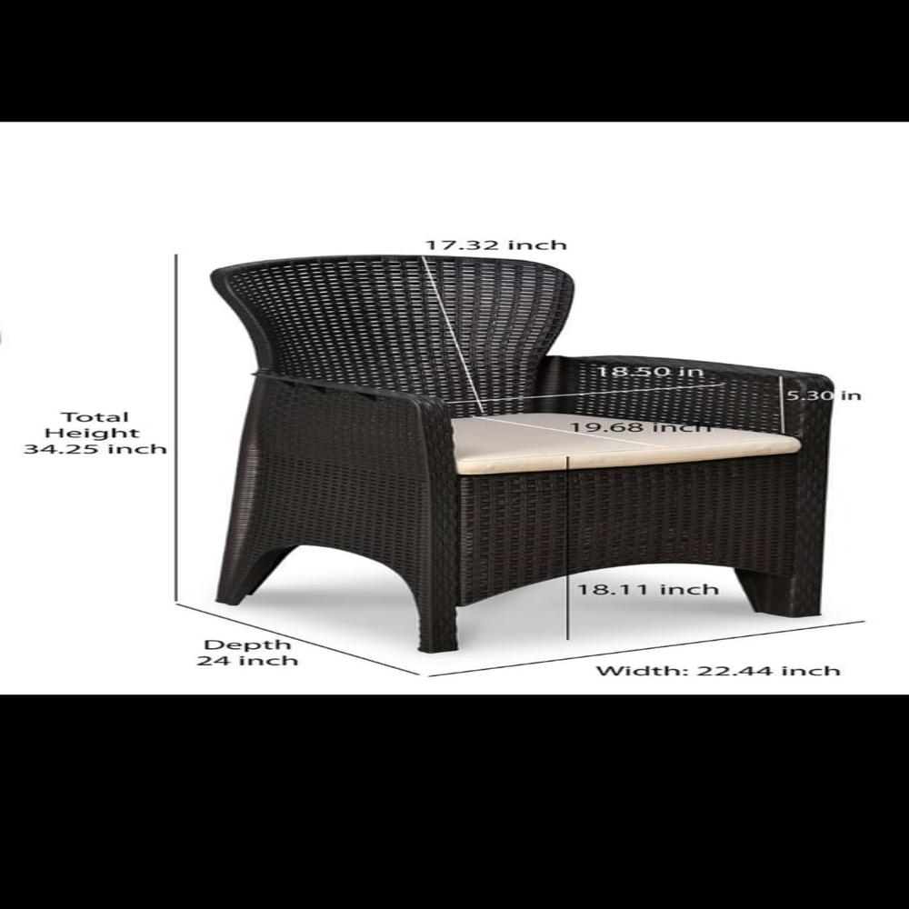 NILKAMAL BREEZE OUTDOOR SET 