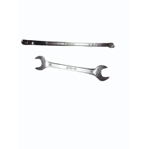 Ring And Double Open Spanner - Color: Silver