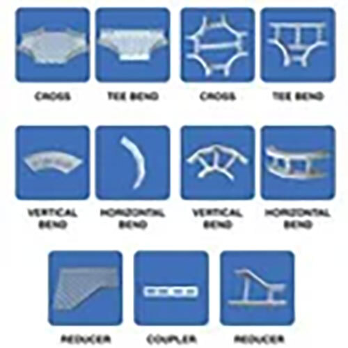 Accessories Of Cable Trays - Color: White