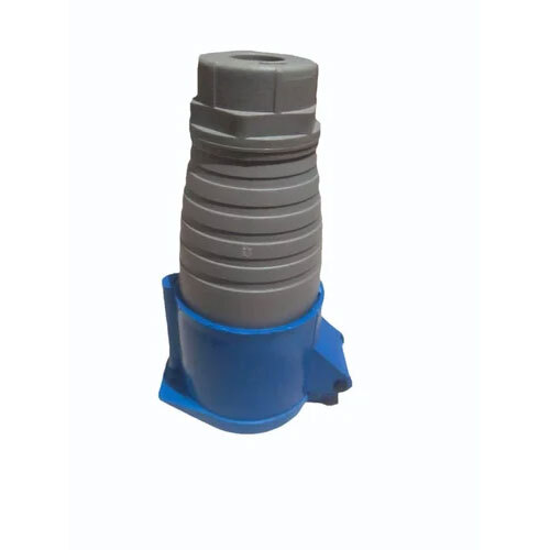 Industries Single Phase Plug Socket Coupler - Color: Grey Blue