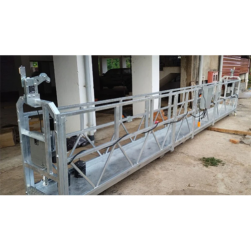 02_Industrial Rope Suspended Platform - Application: Construction