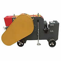 Gq 40 Bar Cutting Machine - 20 Inch-cutting Disc, 83x83x25 Blade Size, Multicolor, 300kg Weight, Automatic Operation, 2800 Rpm Cutting Speed, 6mm-32mm Diameter