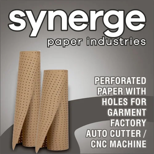 72 Inch Width Garment Perforated Paper Rolls 150-180 Meter Roll