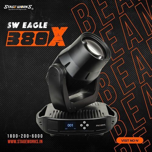 SW 380W LED 3-in-1 Moving Head Light with CMY + CTO
